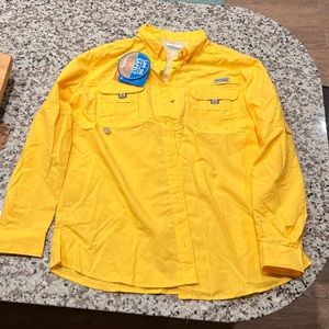 Columbia Men's Bahama Ii UPF 30 Long Sleeve PFG Fishing Shirt